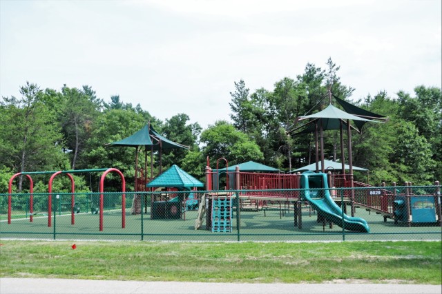 Floor replacement completed at Fort McCoy&#39;s Pine View Campground playground