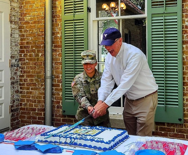 Over 100 law and JROTC members celebrate JAG Corps 248th Birthday at historic Kentucky home