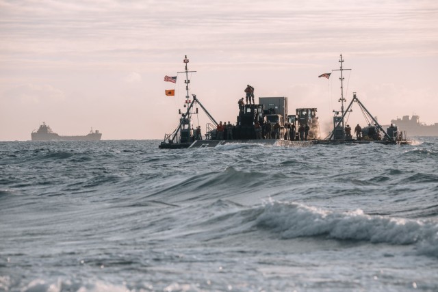 Joint Logistics Over-the-Shore during Talisman Sabre