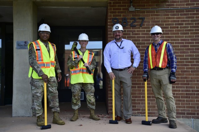 Fort Meade Garrison Command Team Honors Sgt. Clarence Leon ‘Boone’ McNeill with Ceremonial Demolition of McNeill Hall 