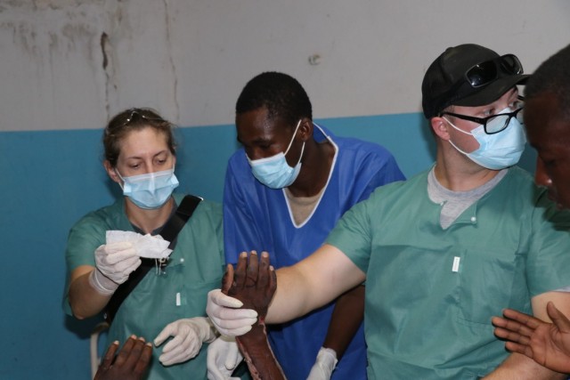 U.S. and Chad team up to treat patients in N’Djamena