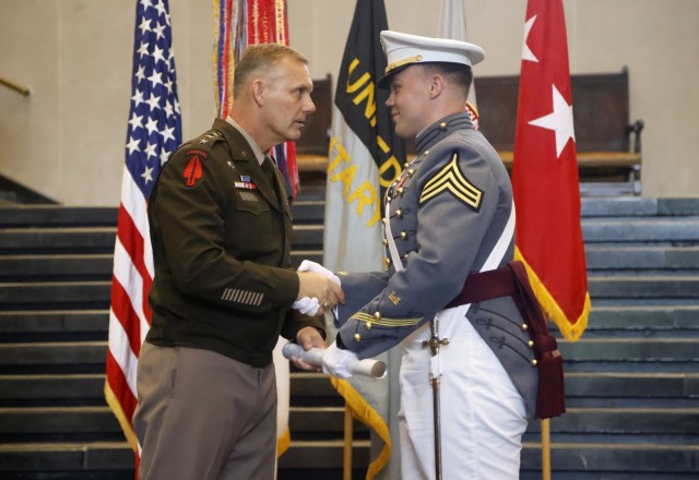 The U.S. Military Academy held an August Graduation and Commissioning Ceremony for seven members of the Class of 2023 at Crest Hall Aug. 3. USMA Superintendent Lt. Gen. Steven W. Gilland was the commencement speaker as Class of 2023 Cadets Miguel...