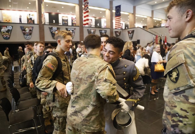 The U.S. Military Academy held an August Graduation and Commissioning Ceremony for seven members of the Class of 2023 at Crest Hall Aug. 3. USMA Superintendent Lt. Gen. Steven W. Gilland was the commencement speaker as Class of 2023 Cadets Miguel...