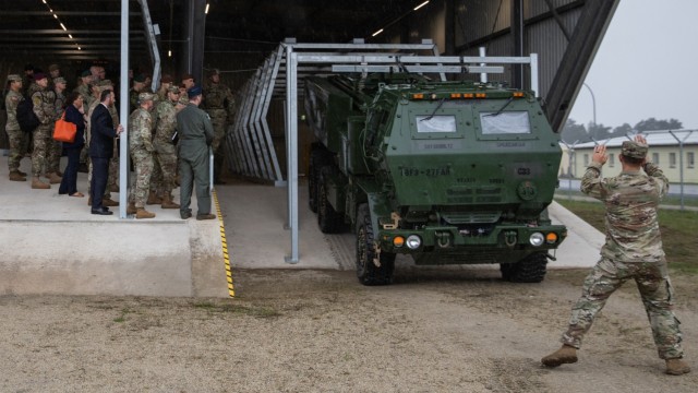 High Mobility Artillery Rocket System (HIMARS) Summit held on Grafenwöhr, Germany