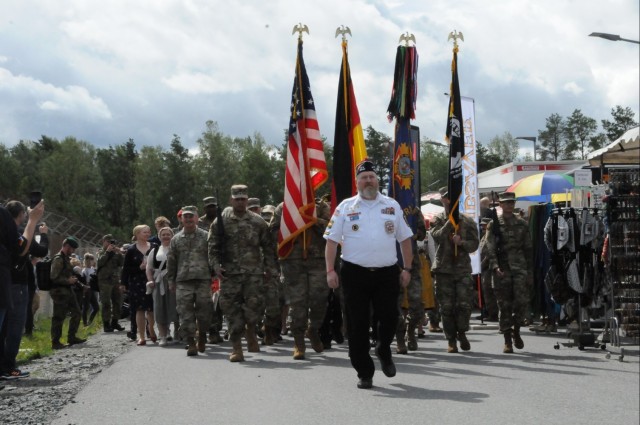 Honor guard, parade