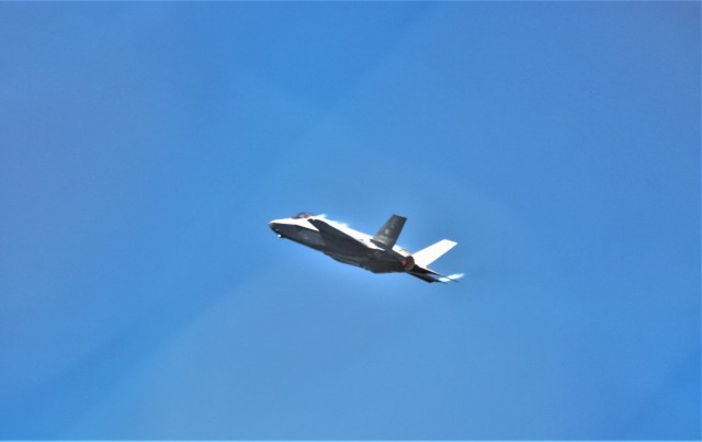 Wisconsin Air National Guard F-35 supports airshow &#39;dress rehearsal&#39; event at Fort McCoy