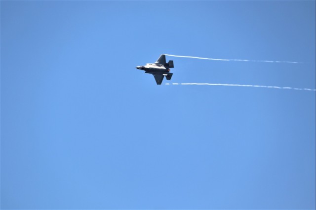 Wisconsin Air National Guard F-35 supports airshow &#39;dress rehearsal&#39; event at Fort McCoy