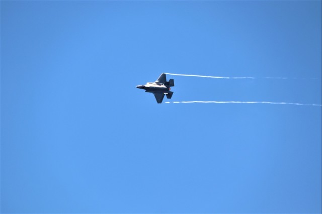 Wisconsin Air National Guard F-35 supports airshow &#39;dress rehearsal&#39; event at Fort McCoy