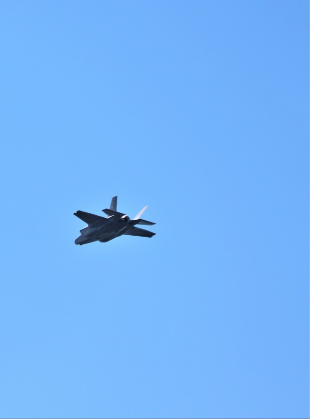 Wisconsin Air National Guard F-35 supports airshow &#39;dress rehearsal&#39; event at Fort McCoy