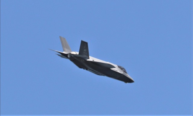 Wisconsin Air National Guard F-35 supports airshow &#39;dress rehearsal&#39; event at Fort McCoy