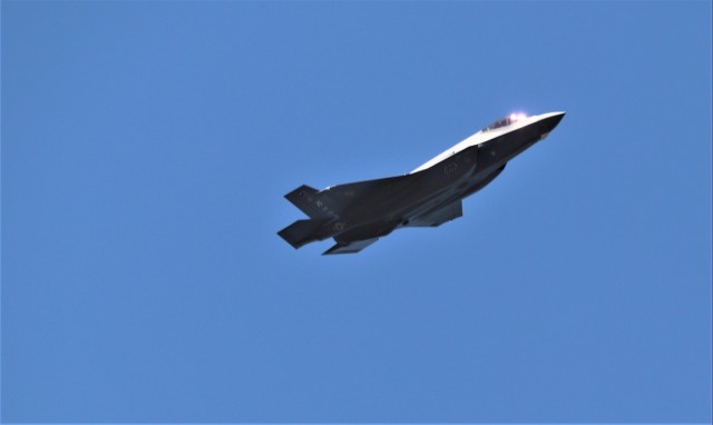 Wisconsin’s Air National Guard, Army National Guard combine in practice show at airport at Fort McCoy