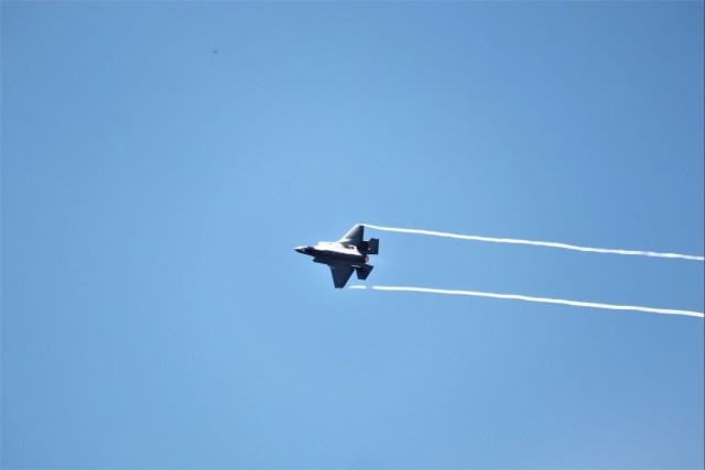 Wisconsin Air National Guard F-35 supports airshow &#39;dress rehearsal&#39; event at Fort McCoy
