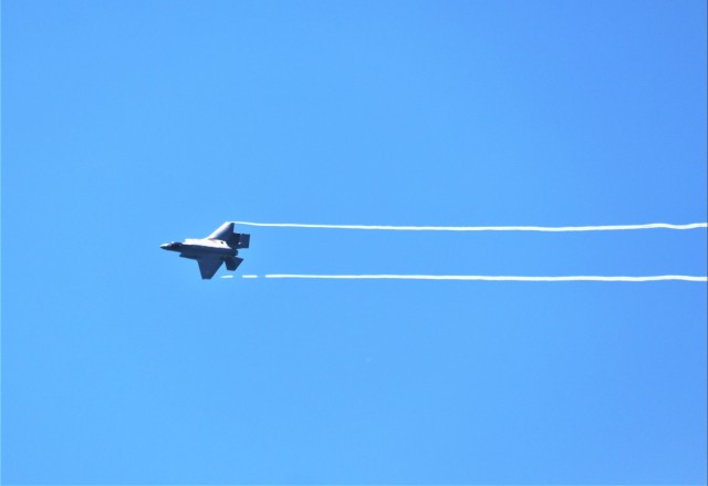 Wisconsin Air National Guard F-35 supports airshow &#39;dress rehearsal&#39; event at Fort McCoy