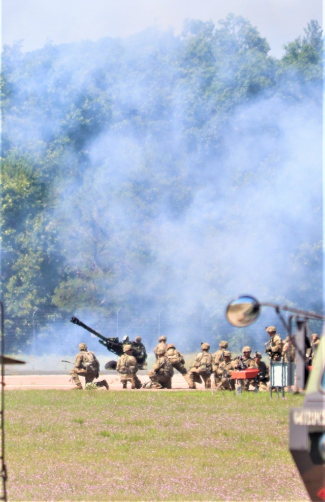 Wisconsin Army National Guard Soldiers conduct airshow &#39;dress rehearsal&#39; event at Fort McCoy