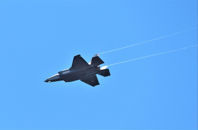 Wisconsin Air National Guard F-35 supports airshow &#39;dress rehearsal&#39; event at Fort McCoy