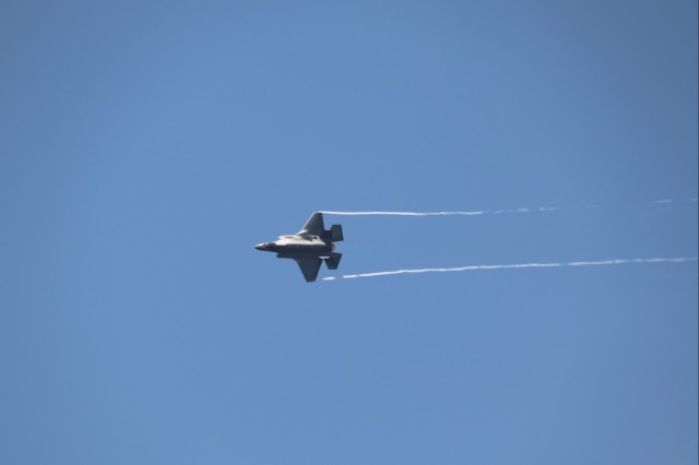 Wisconsin Air National Guard F-35 supports airshow &#39;dress rehearsal&#39; event at Fort McCoy