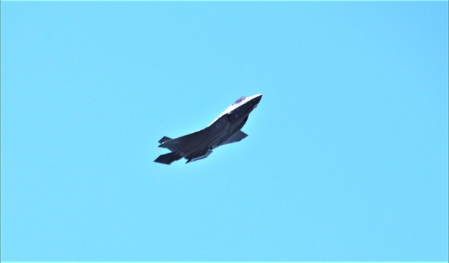 Wisconsin Air National Guard F-35 supports airshow &#39;dress rehearsal&#39; event at Fort McCoy