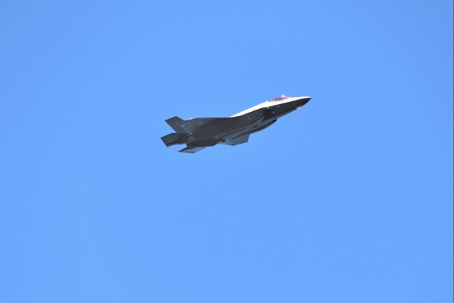 Wisconsin Air National Guard F-35 supports airshow &#39;dress rehearsal&#39; event at Fort McCoy