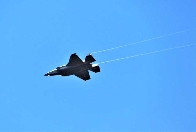 Wisconsin Air National Guard F-35 supports airshow &#39;dress rehearsal&#39; event at Fort McCoy