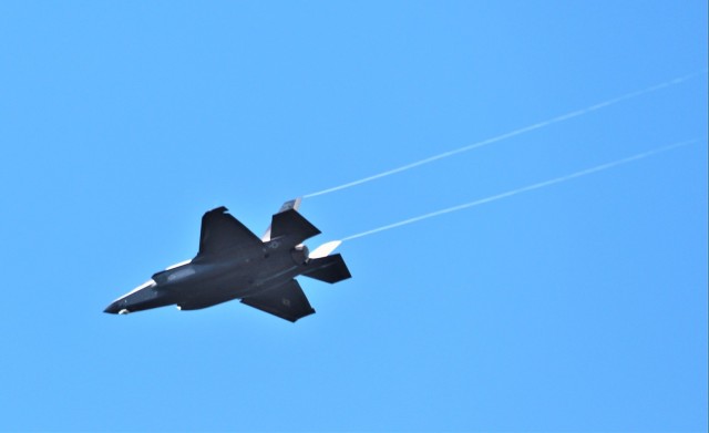 Wisconsin Air National Guard F-35 supports airshow &#39;dress rehearsal&#39; event at Fort McCoy