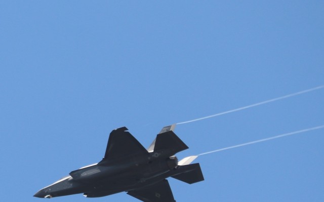 Wisconsin Air National Guard F-35 supports airshow &#39;dress rehearsal&#39; event at Fort McCoy