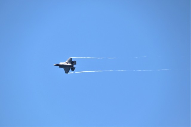 Wisconsin Air National Guard F-35 supports airshow &#39;dress rehearsal&#39; event at Fort McCoy