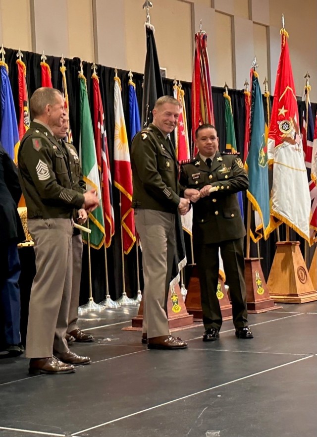 First Mexican Army NCO graduates U.S. Sergeants Major Academy