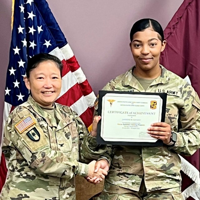 BJACH hosts summer clinical rotation for Army Nurse Corps Cadet
