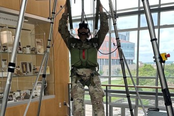 FORT LIBERTY, N.C. - The annual LEAPFEST International Parachute Competition kicked off in Exeter, Rhode Island, July 31- Aug. 9. The competition attrac...