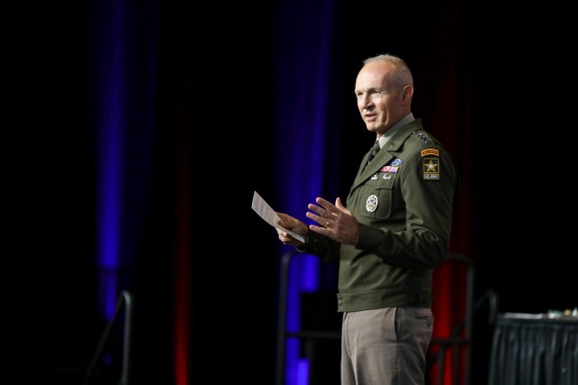 George lays out his vision for the future of the Army, and how the Guard fits in