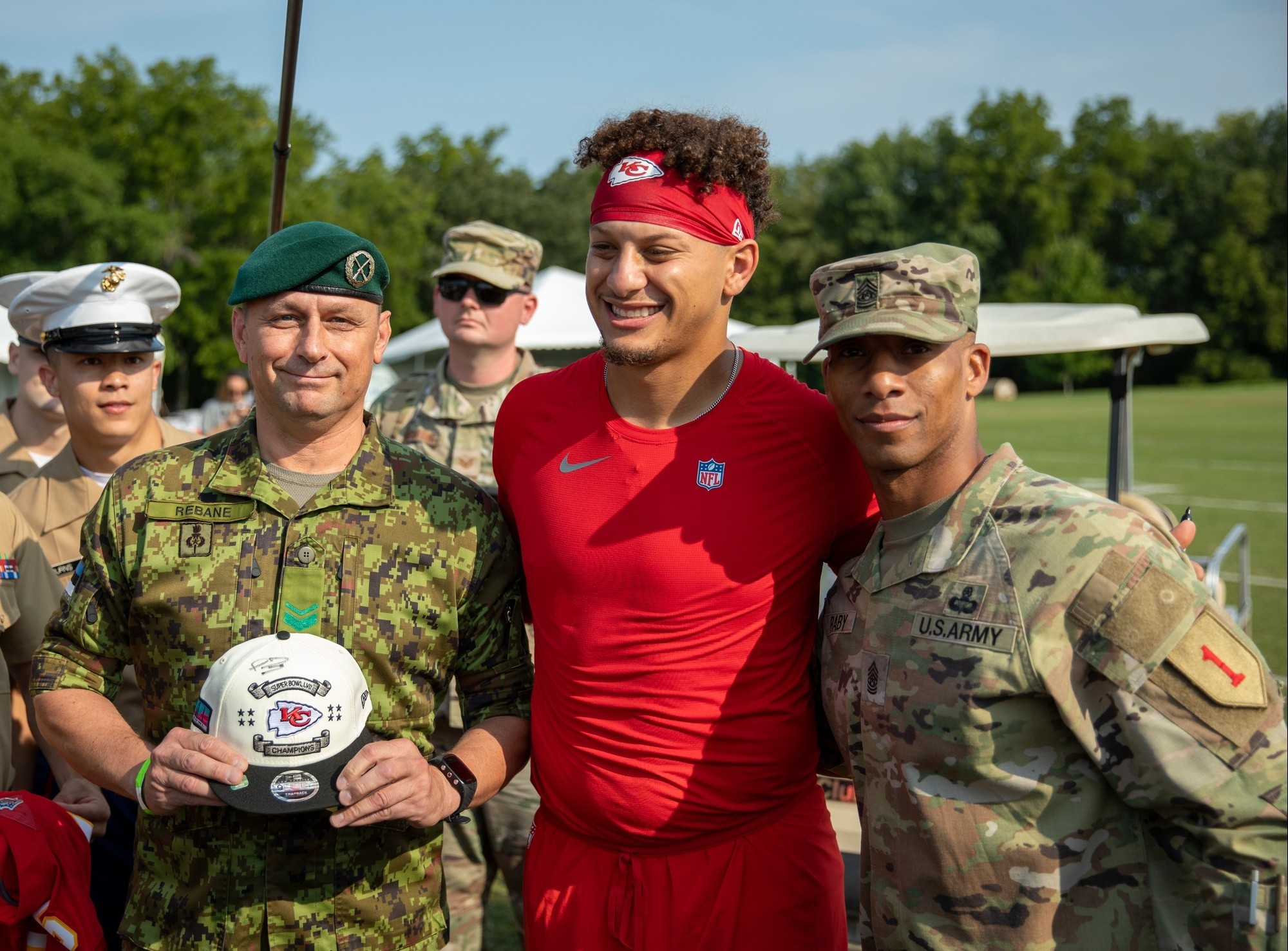 DVIDS - Images - Kansas City Chiefs host military appreciation day during  training camp [Image 1 of 5]