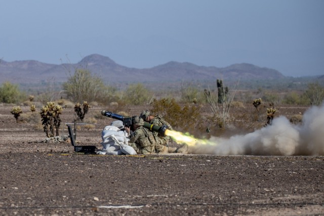 2-7 CAV troopers test new Javelin missile system at Yuma
