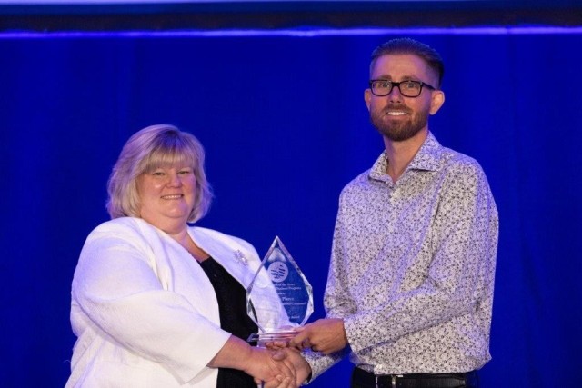 Ryan Pierce wins &#34;Beyond the Call of Duty&#34; award
