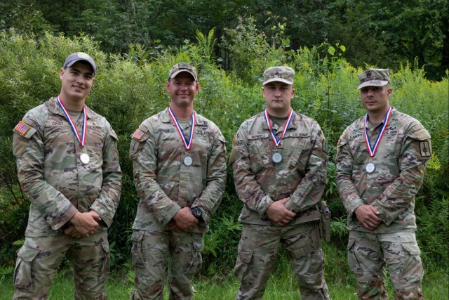 New York National Guard Soldiers compete in regional marksmanship match.