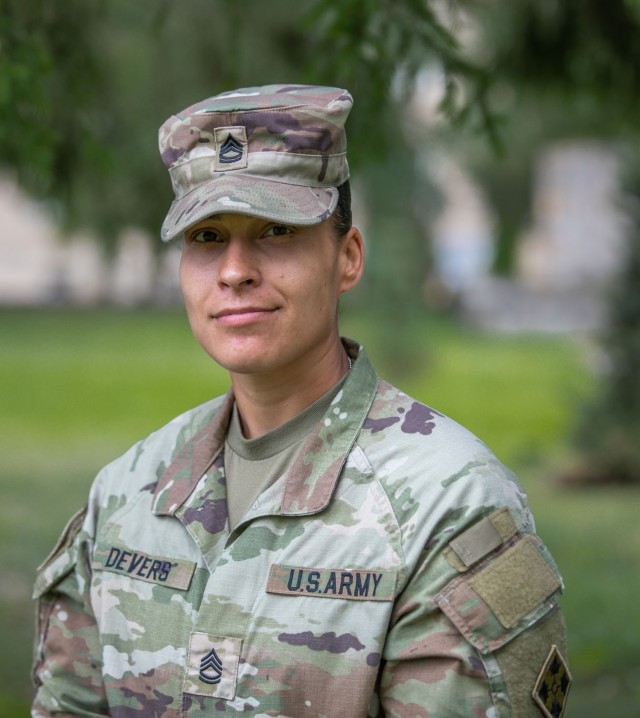 Women&#39;s Equality Day spotlight: Sgt. 1st Class Maria Devers