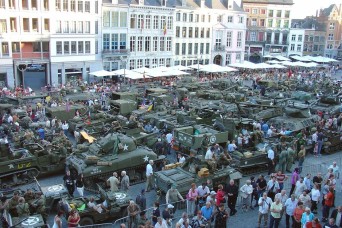 Tanks in Town sees hundreds of World War II tanks, military vehicles and reenactors make their way to the city to honor its liberation during World War II.