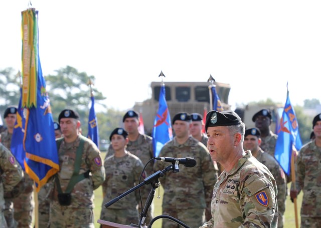 1st Aviation Brigade Change of Command