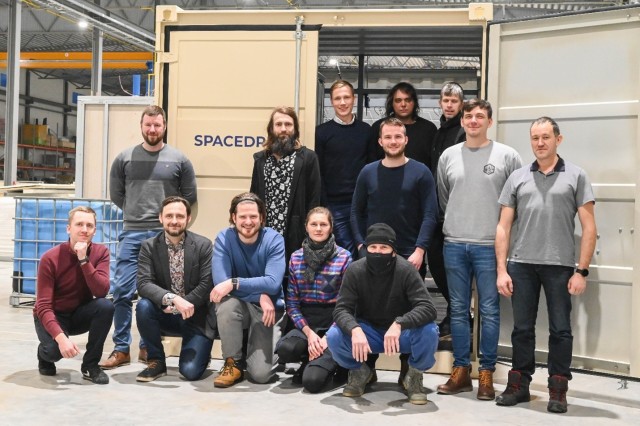 SPACEDRIP addresses the global issue of water scarcity while using its automated wastewater reuse technology to bring potable water to Soldiers in the field. (SPACEDRIP)