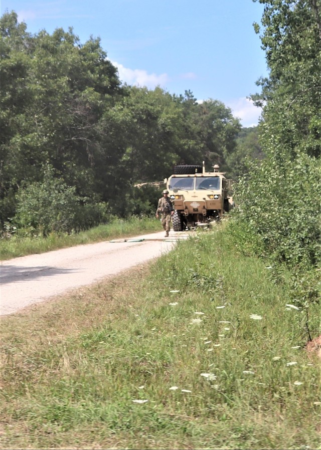 Training ops for Wisconsin National Guard’s 2023 eXportable Combat Training Capability exercise