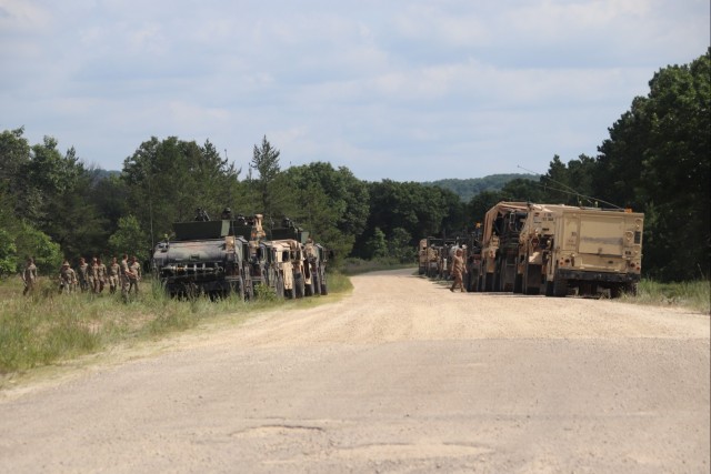 Training ops for Wisconsin National Guard’s 2023 eXportable Combat Training Capability exercise