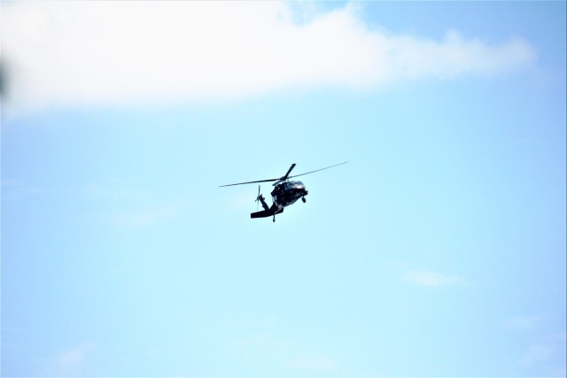 UH-60 Black Hawk ops for Wisconsin National Guard’s 2023 eXportable Combat Training Capability exercise