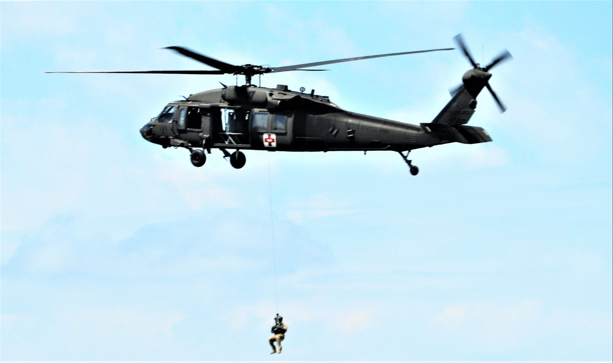 Wisconsin National Guard’s Black Hawk live-hoist capability practiced ...