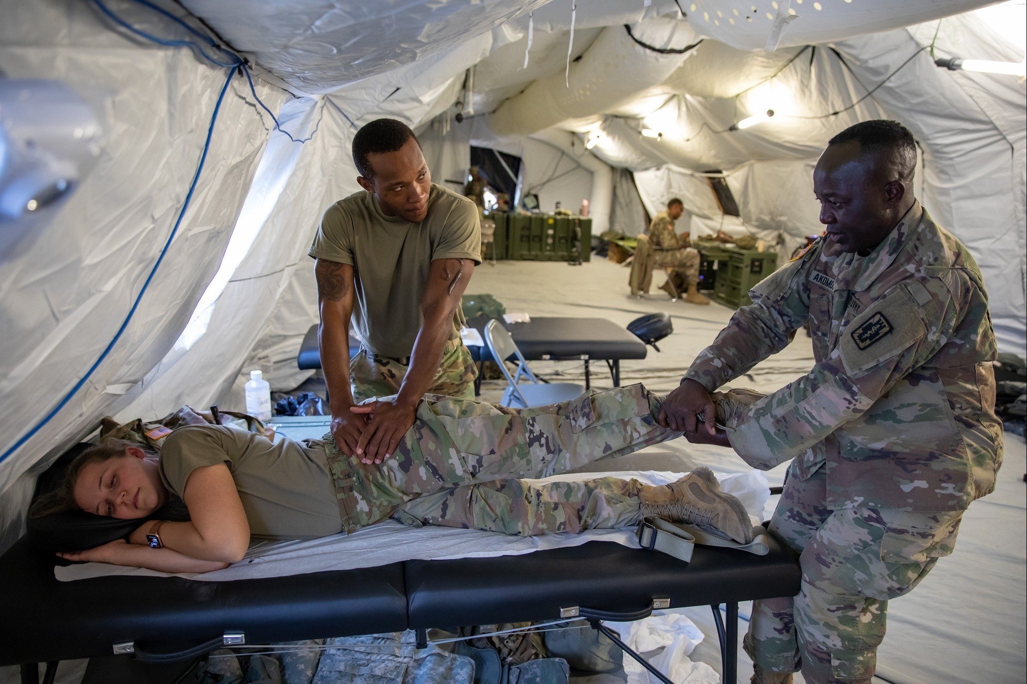 Army physical therapy eases pain, aids Soldiers during Exercise Global ...