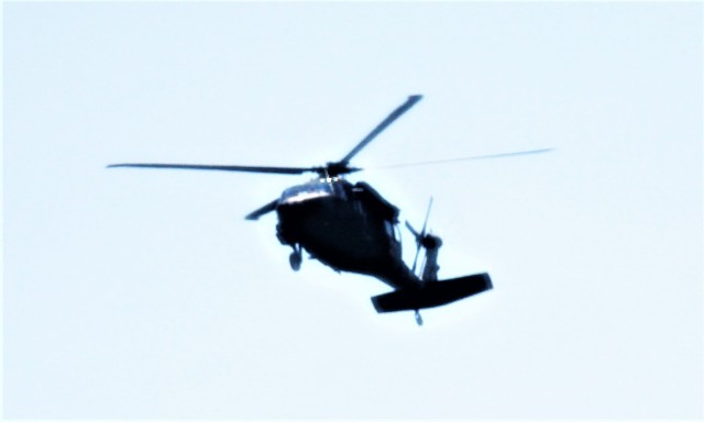 UH-60 Black Hawk ops for Wisconsin National Guard’s 2023 eXportable Combat Training Capability exercise