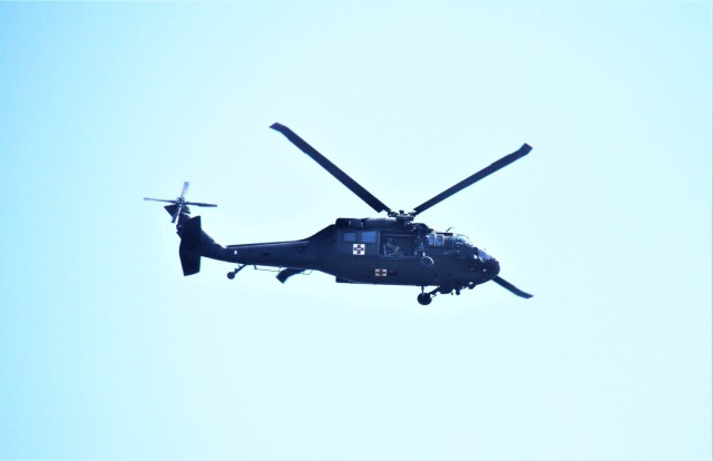 UH-60 Black Hawk ops for Wisconsin National Guard’s 2023 eXportable Combat Training Capability exercise