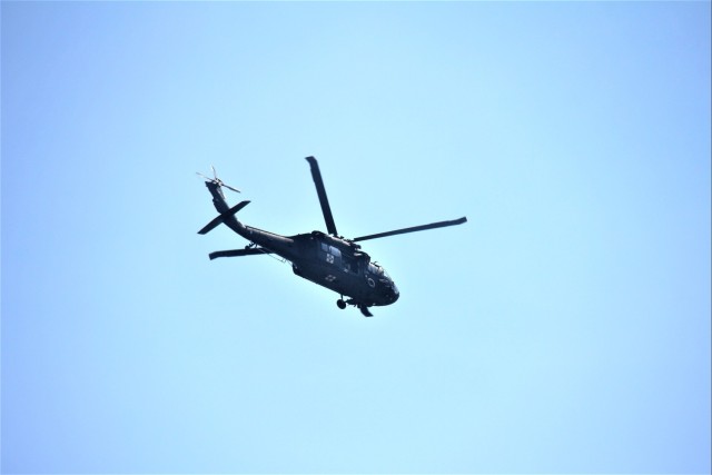 UH-60 Black Hawk ops for Wisconsin National Guard’s 2023 eXportable Combat Training Capability exercise