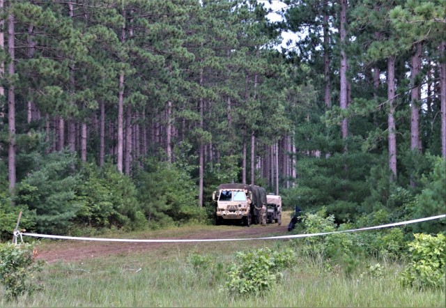 Training ops for Wisconsin National Guard’s 2023 eXportable Combat Training Capability exercise