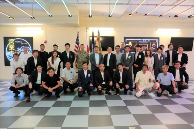 Junior Chamber International members tour Camp Zama, strengthening U.S.-Japan outreach