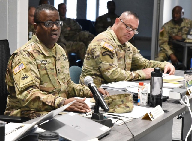 AFSB leaders come to RIA to conduct wargame, refine interoperability to support combatant commanders