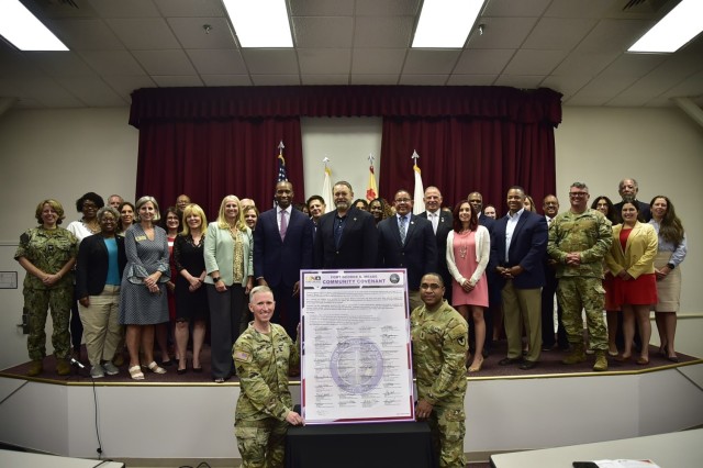 Fort Meade Strengthens Community Bond with Community Covenant Signing